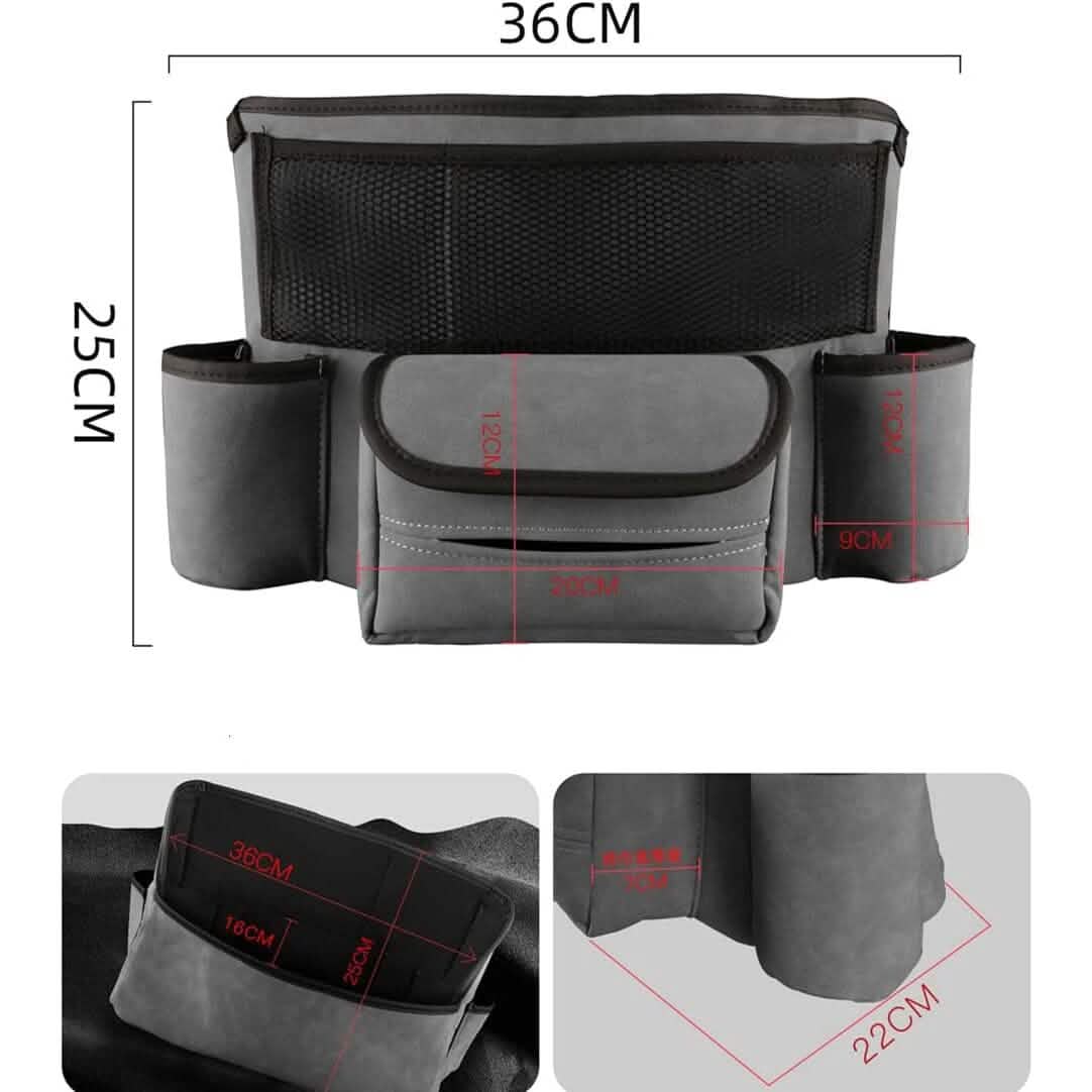Suede Large Capacity Car Purse Holder by DailySale
