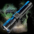 Super Bright Flashlight, USB Rechargeable Telescopic Zoom Wide Beam by DailySale