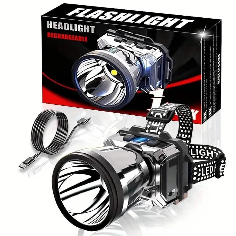 Super Bright USB Charging Headlight by DailySale