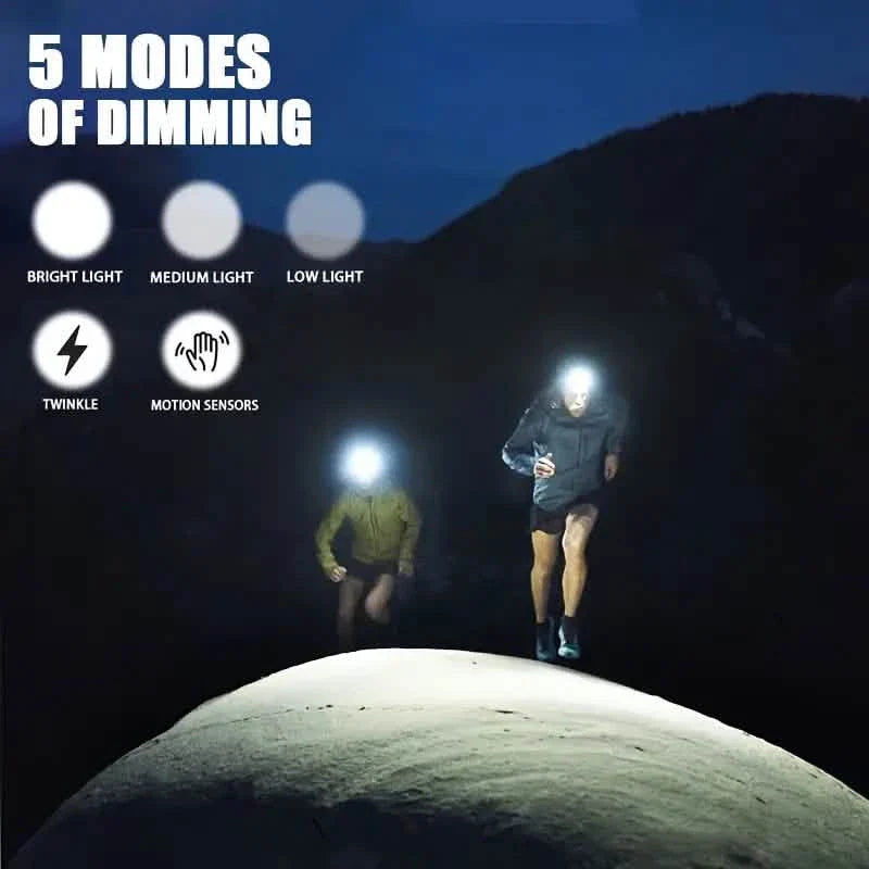 Super Bright USB Charging Headlight by DailySale