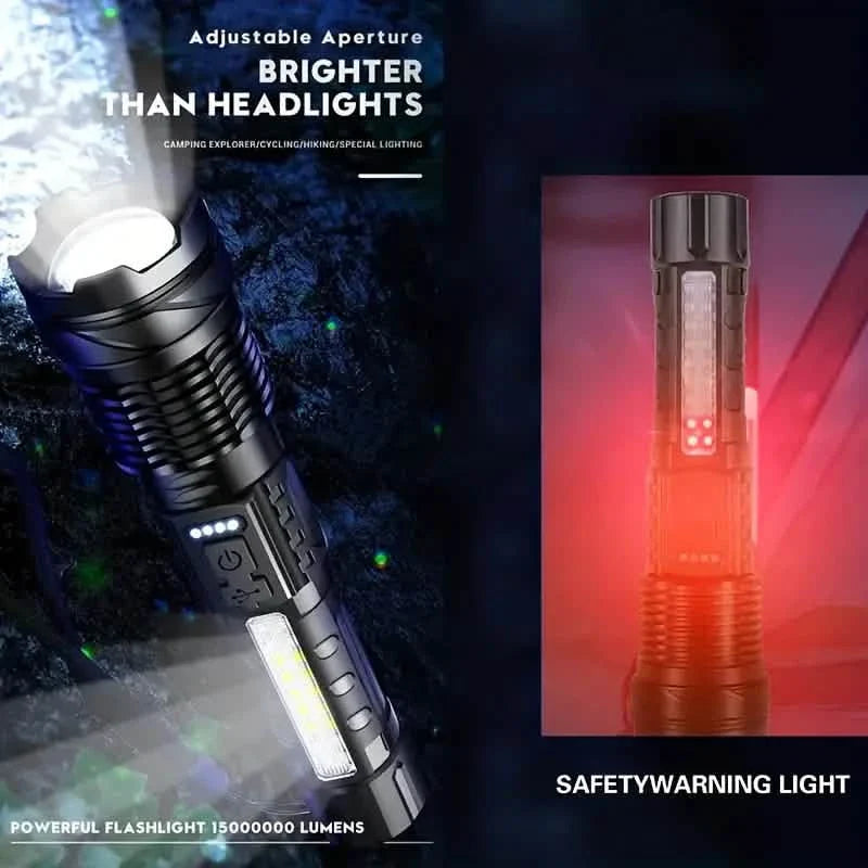 Super Powerful Rechargeable Torch Flood Light by DailySale