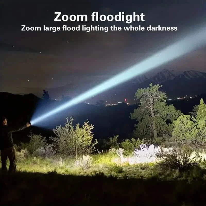 Super Powerful Rechargeable Torch Flood Light by DailySale