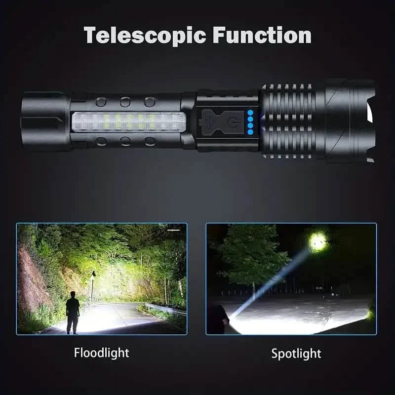 Super Powerful Rechargeable Torch Flood Light by DailySale