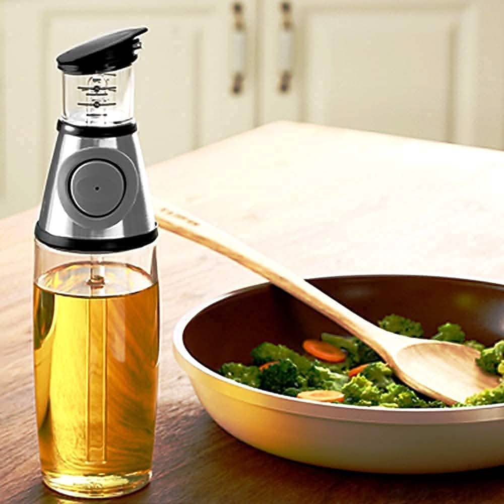 Superior Glass Oil and Vinegar Dispenser by DailySale
