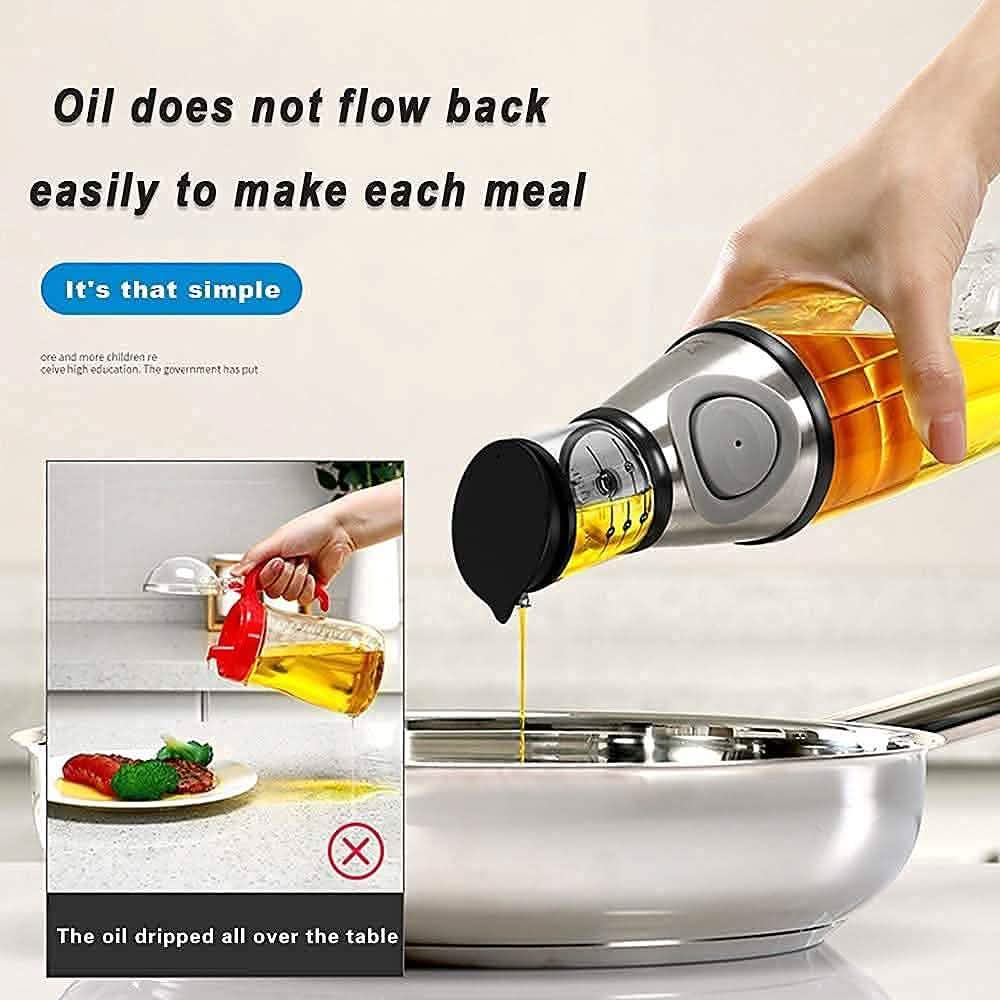 Superior Glass Oil and Vinegar Dispenser by DailySale