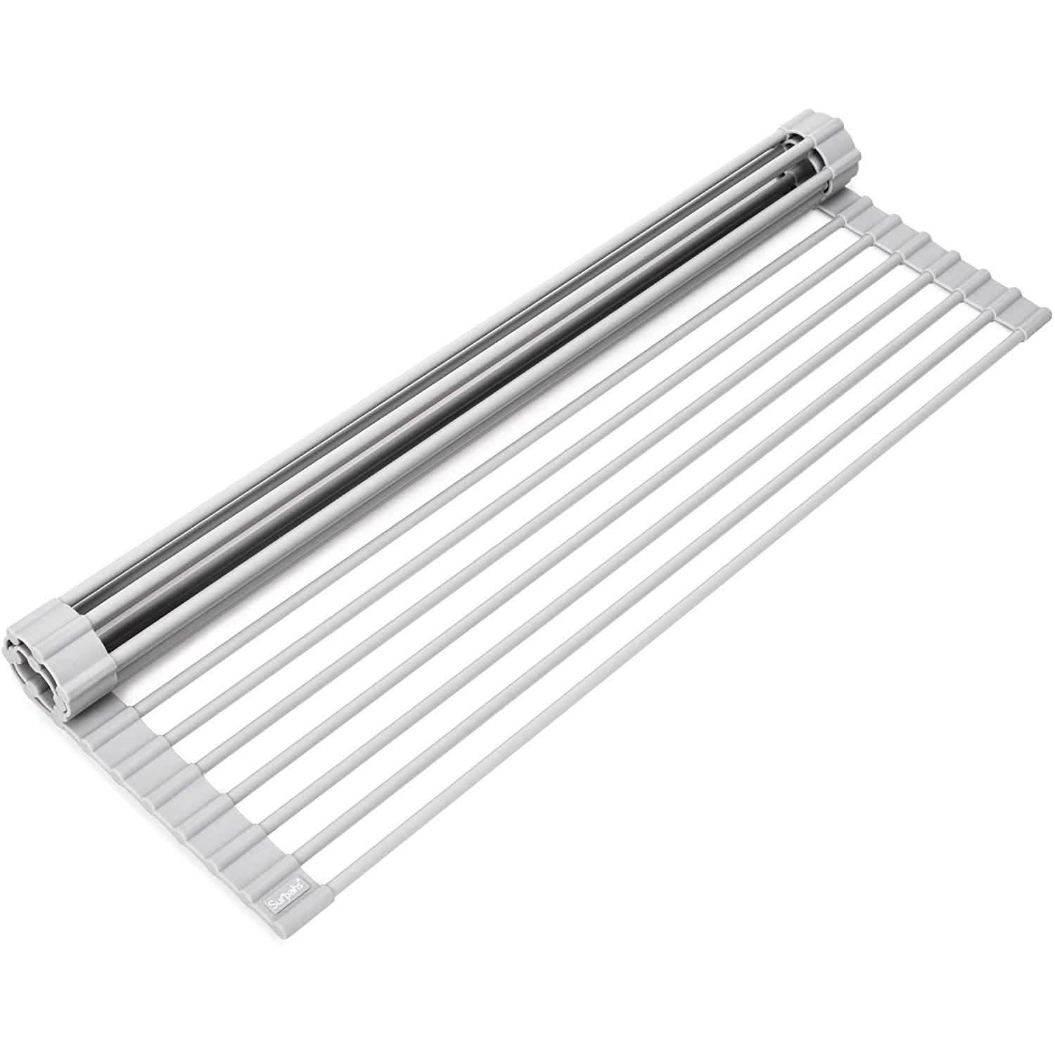 Surpahs over the Sink Multipurpose Roll-Up Dish Drying Rack by DailySale