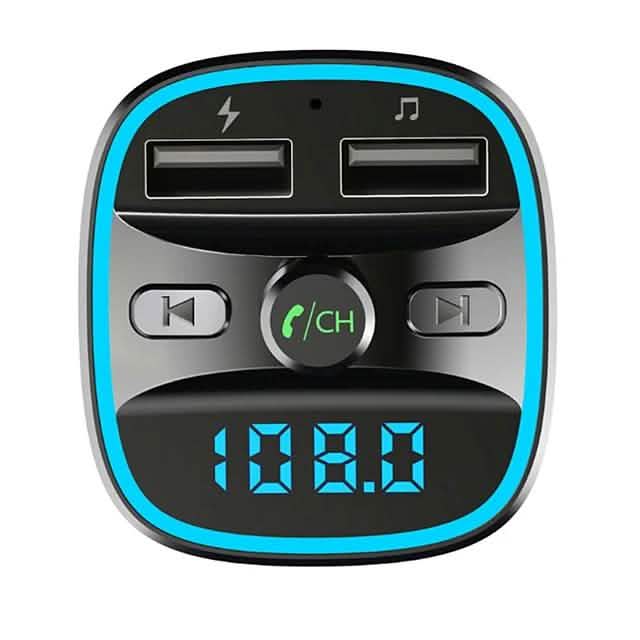 T25 Bluetooth 5.0 Car FM Transmitter by DailySale