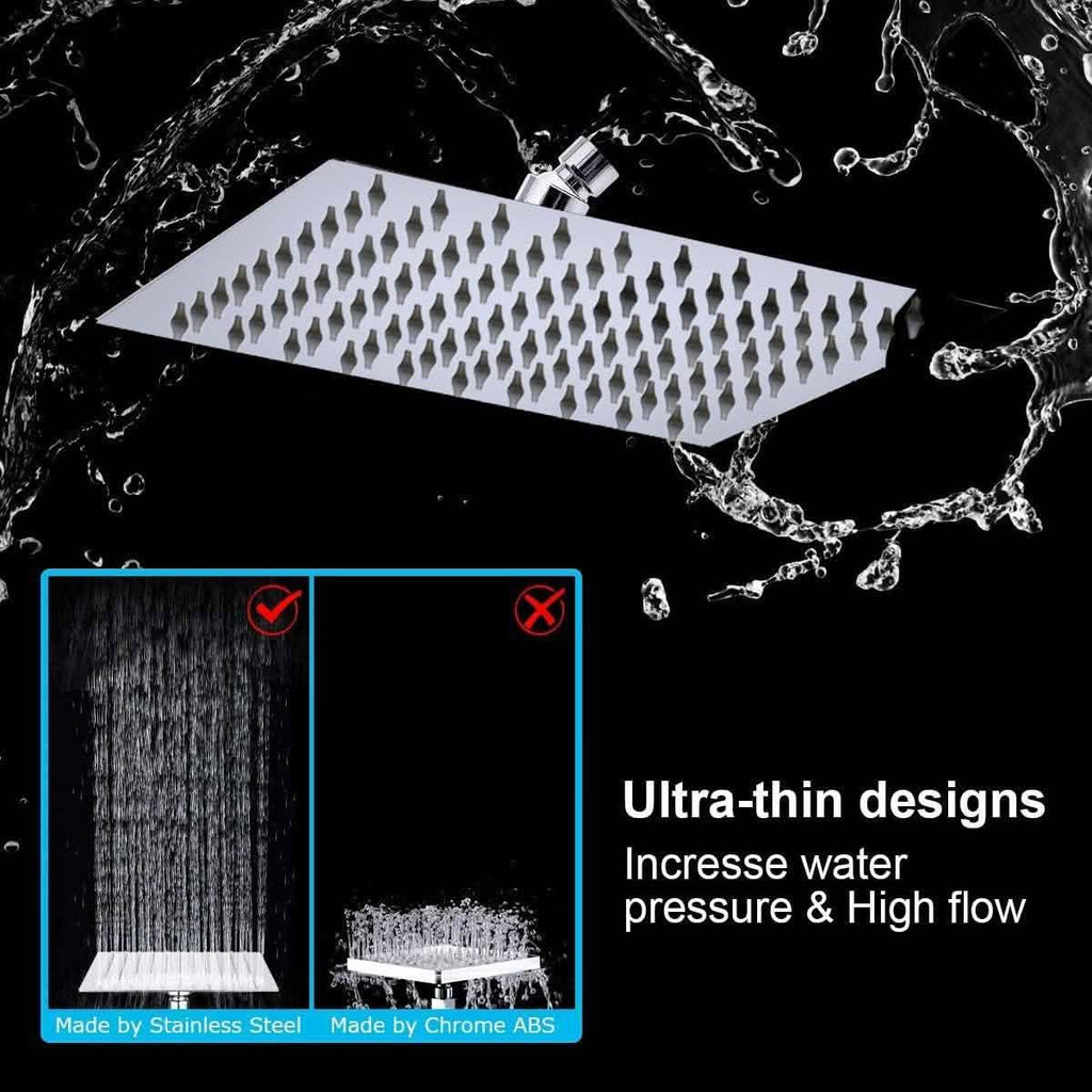 Taiker Stainless Steel Shower Head/Handheld Combination by DailySale