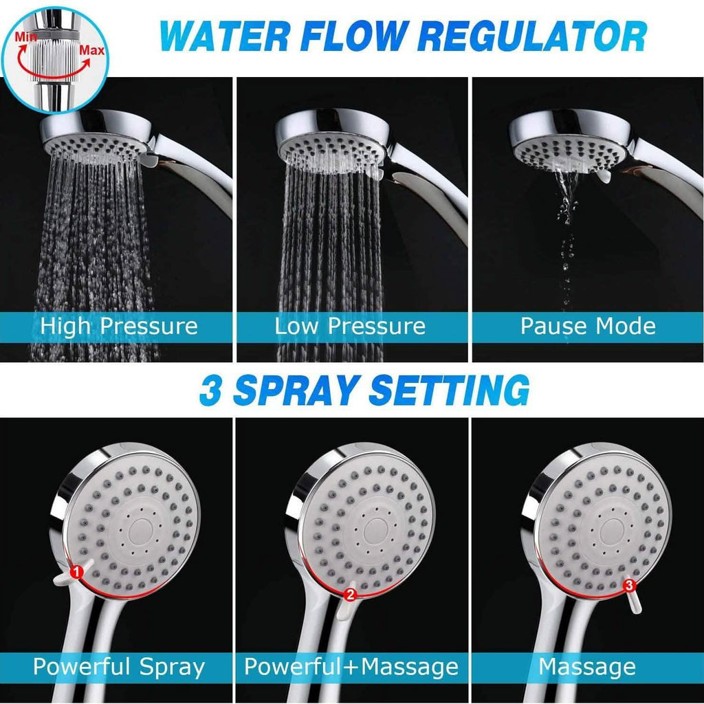 Taiker Stainless Steel Shower Head/Handheld Combination by DailySale