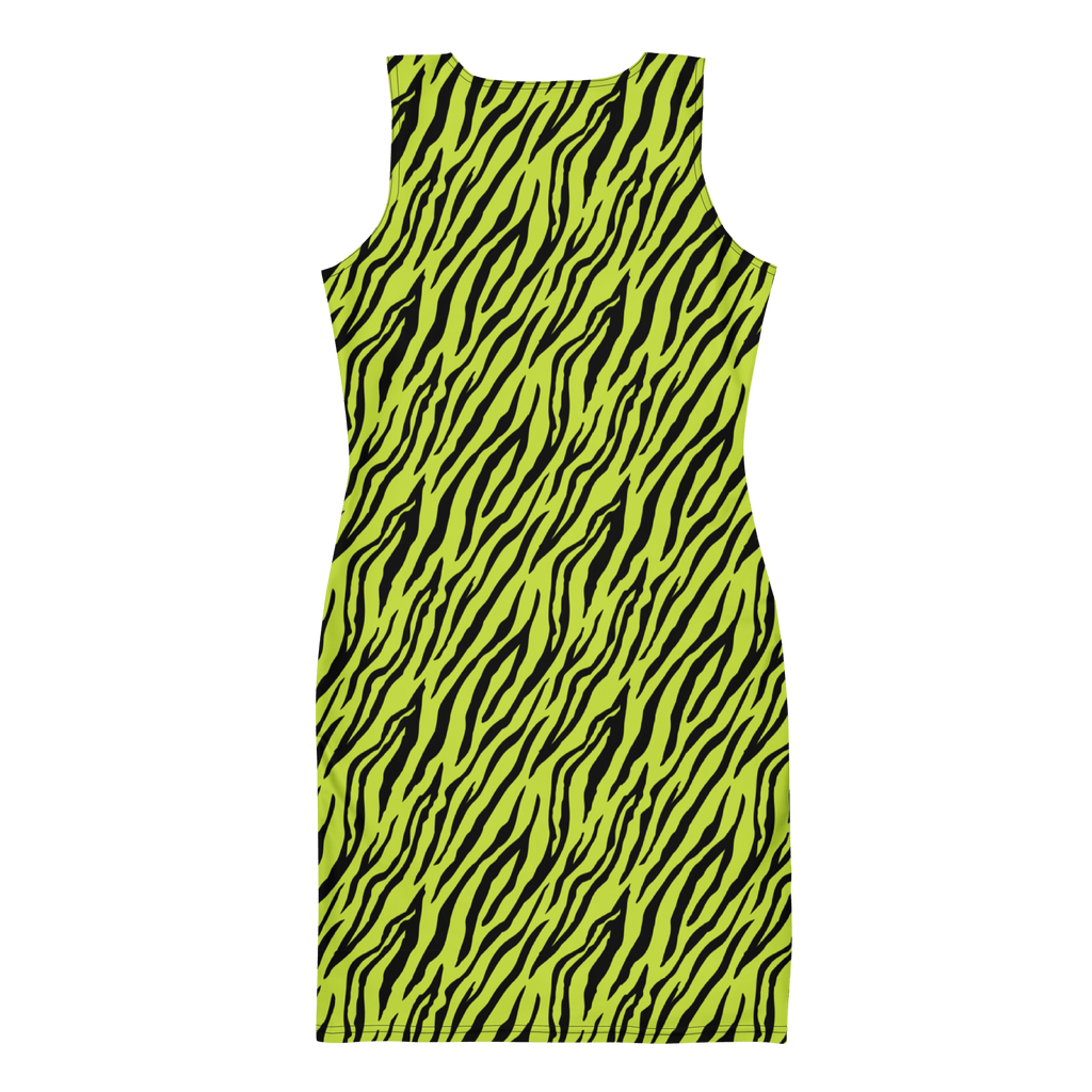 Tangy Tiger Bodycon Dress by Goth Cloth Co.