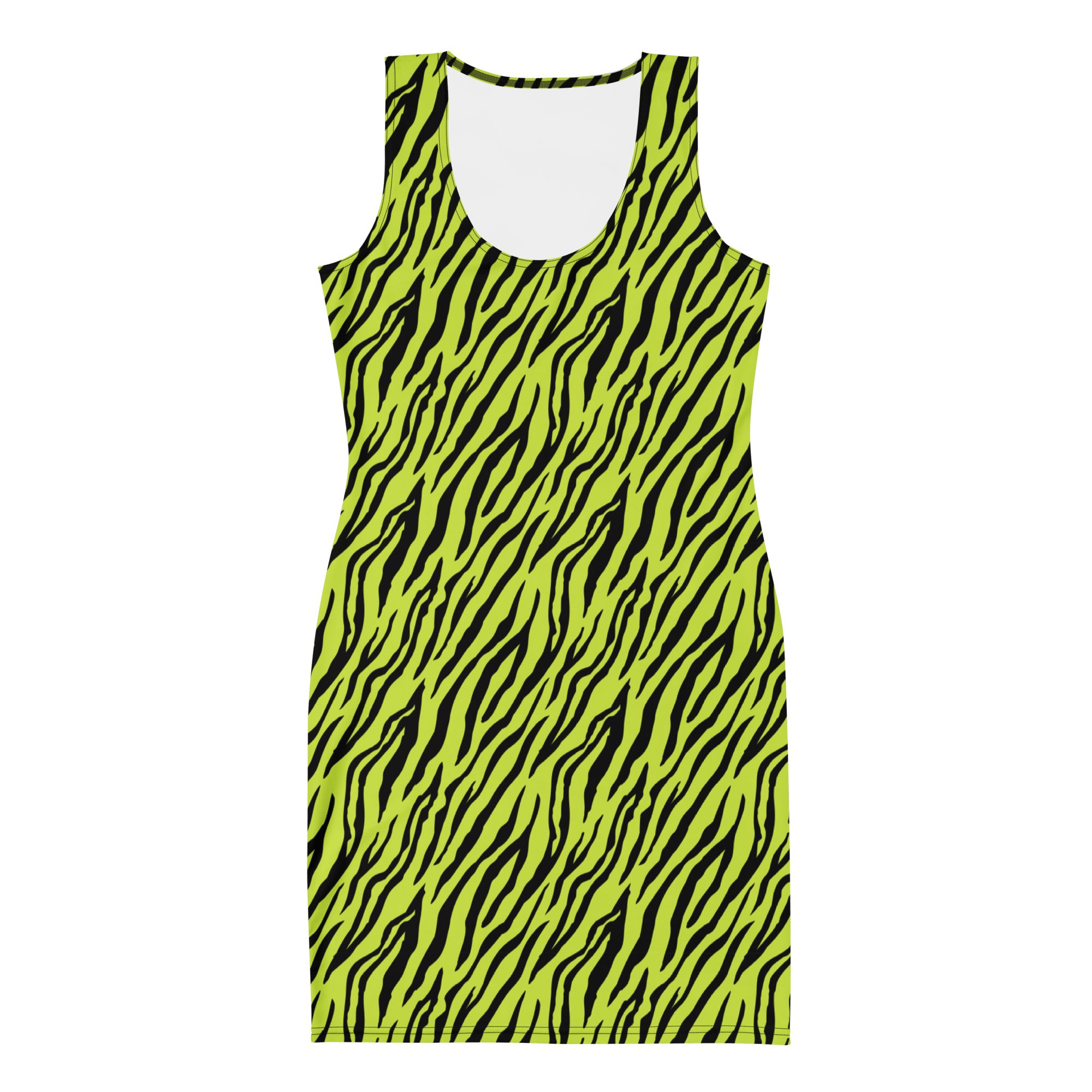 Tangy Tiger Bodycon Dress by Goth Cloth Co.