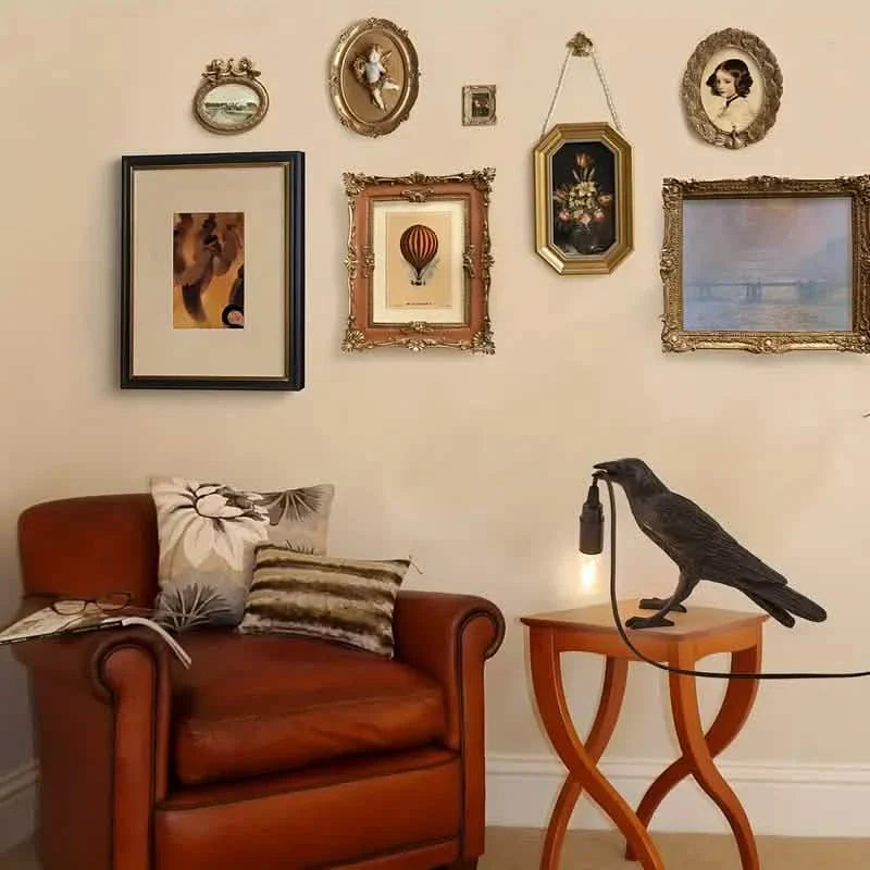 The Gothic Crow USB Port Lamp by DailySale
