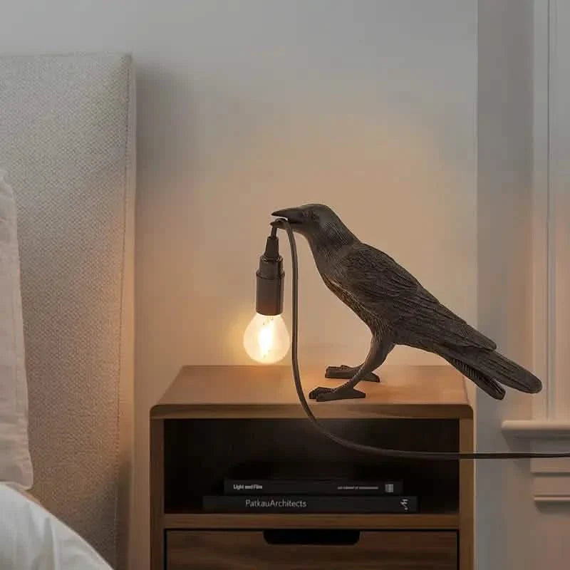 The Gothic Crow USB Port Lamp by DailySale