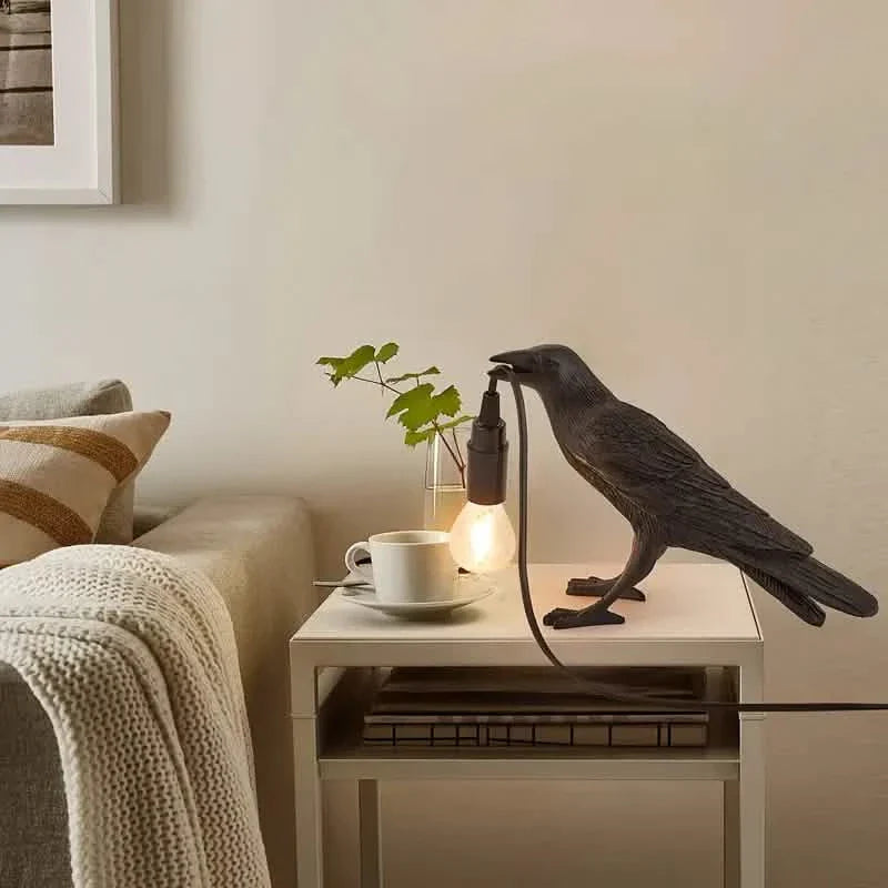 The Gothic Crow USB Port Lamp by DailySale
