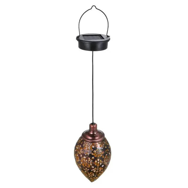 Tomshine Solar Lantern LED Moroccan Garden Lights Metal Lamp Waterproof by DailySale