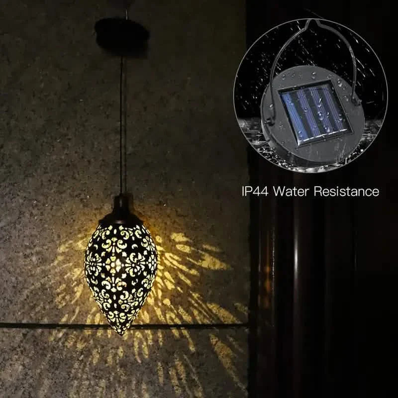 Tomshine Solar Lantern LED Moroccan Garden Lights Metal Lamp Waterproof by DailySale