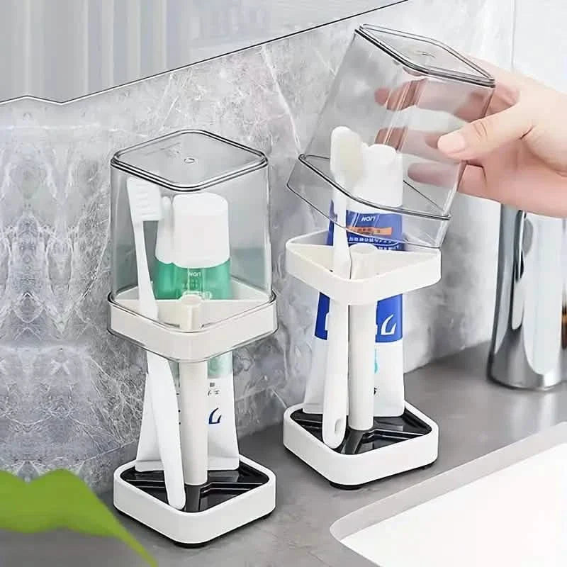 Toothbrush Holder With Gargle Cup by DailySale