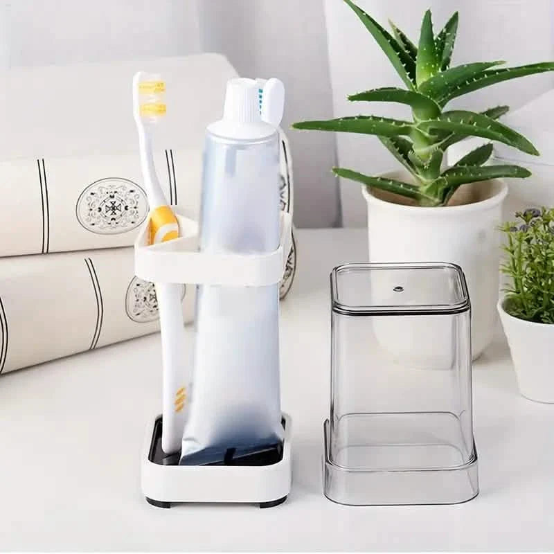 Toothbrush Holder With Gargle Cup by DailySale