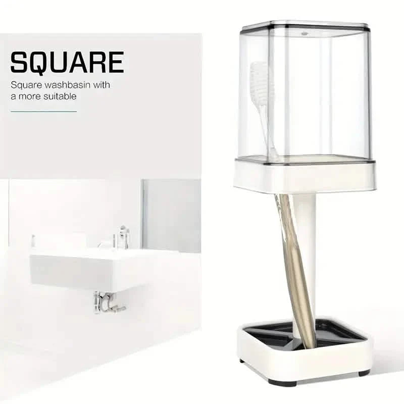 Toothbrush Holder With Gargle Cup by DailySale