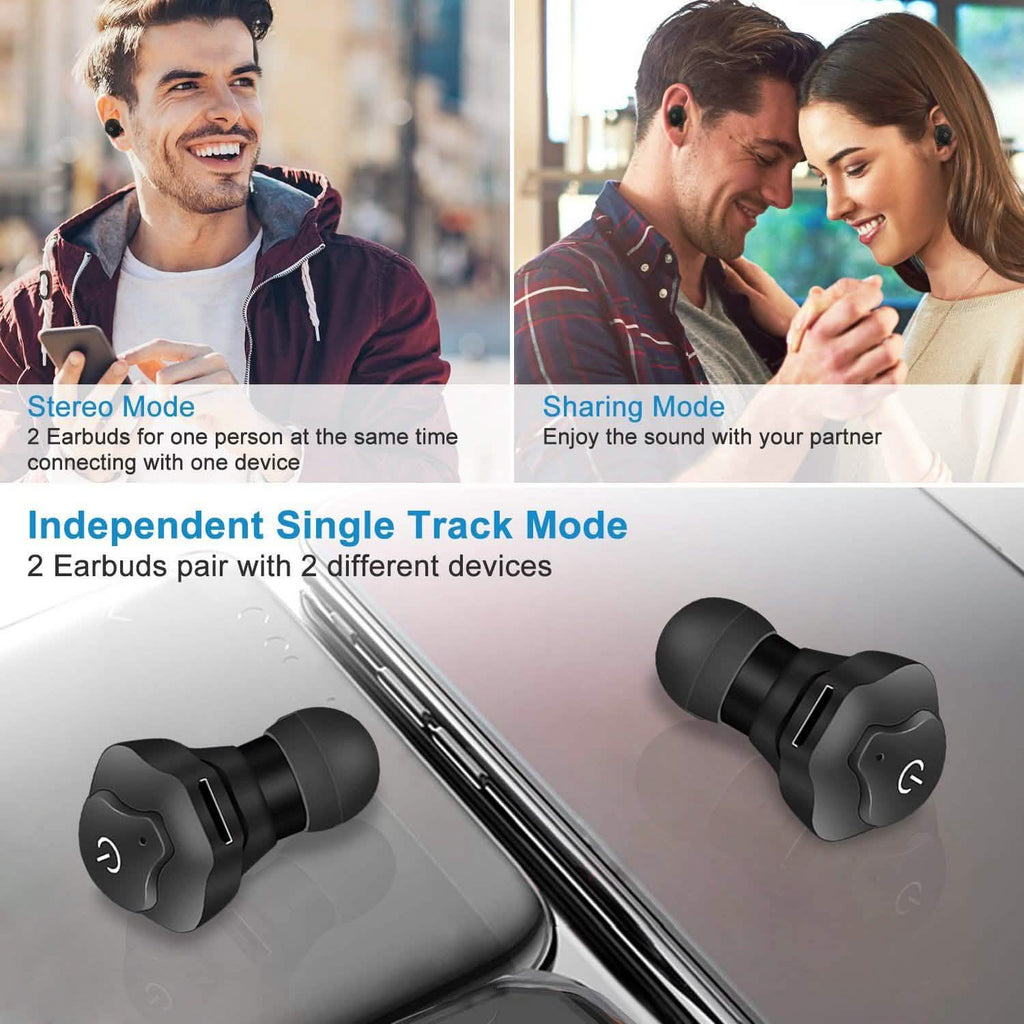 True Wireless Earbuds CSR v4.2 In-Ear Stereo Headsets by DailySale