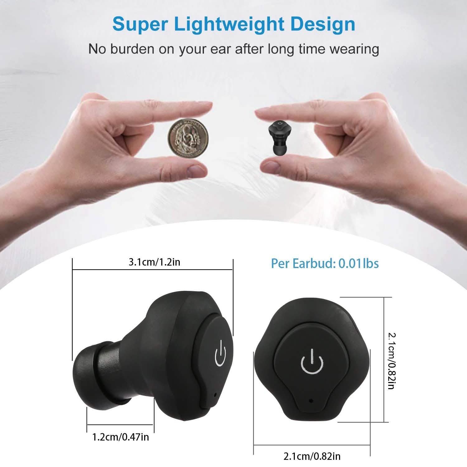 True Wireless Earbuds CSR v4.2 In-Ear Stereo Headsets by DailySale