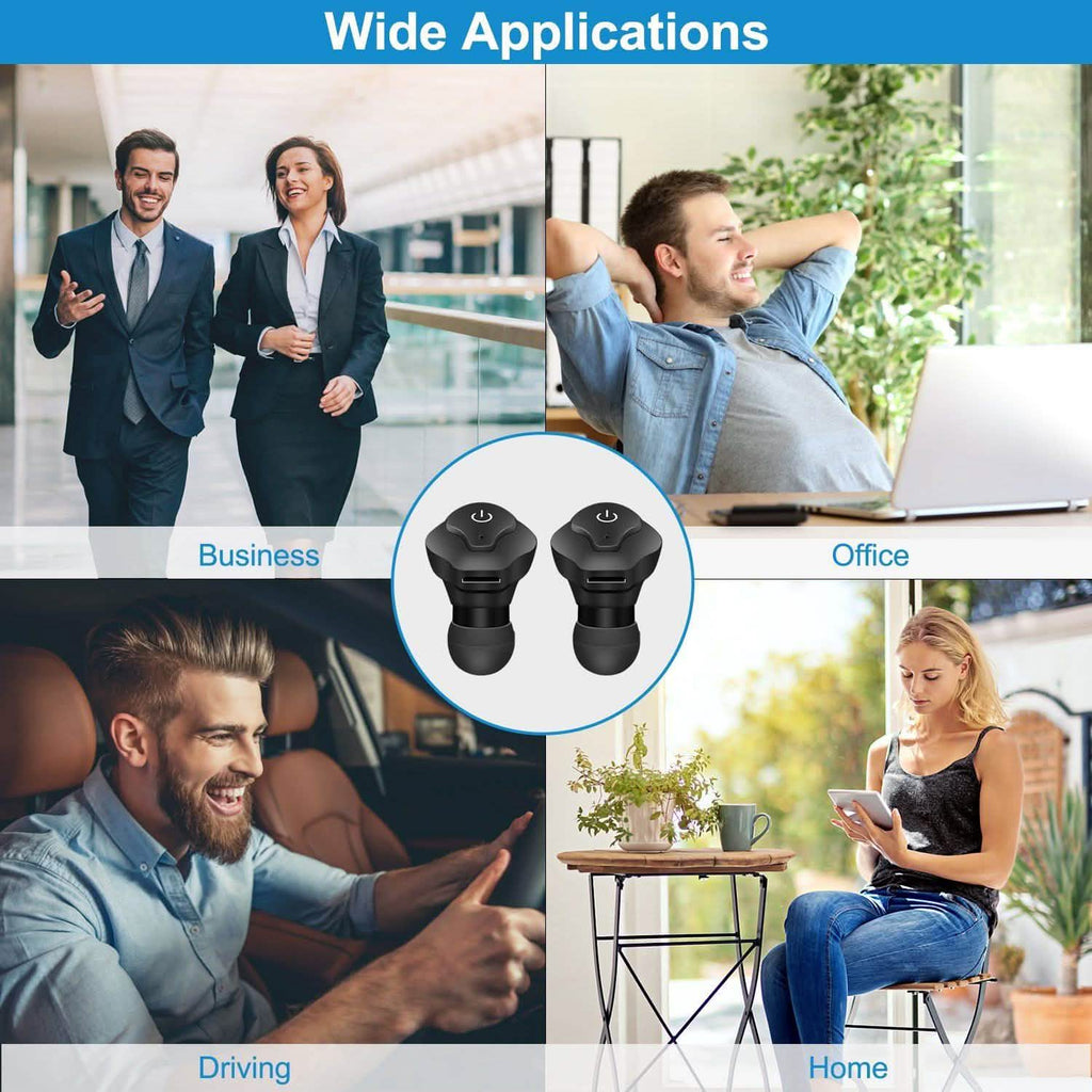 True Wireless Earbuds CSR v4.2 In-Ear Stereo Headsets by DailySale