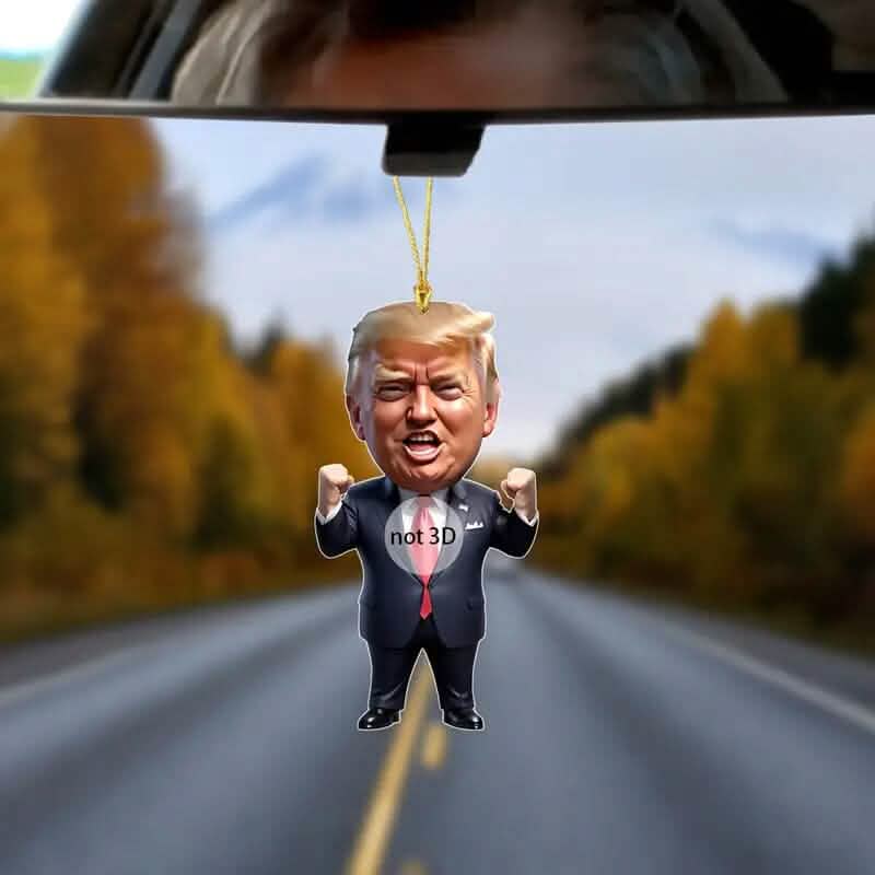 Trump Acrylic Ornament Versatile Hanging Decor by DailySale