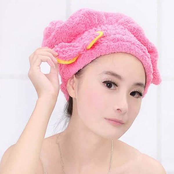 Turban Quick Hair Hats Wrapp Towels Bathing by DailySale