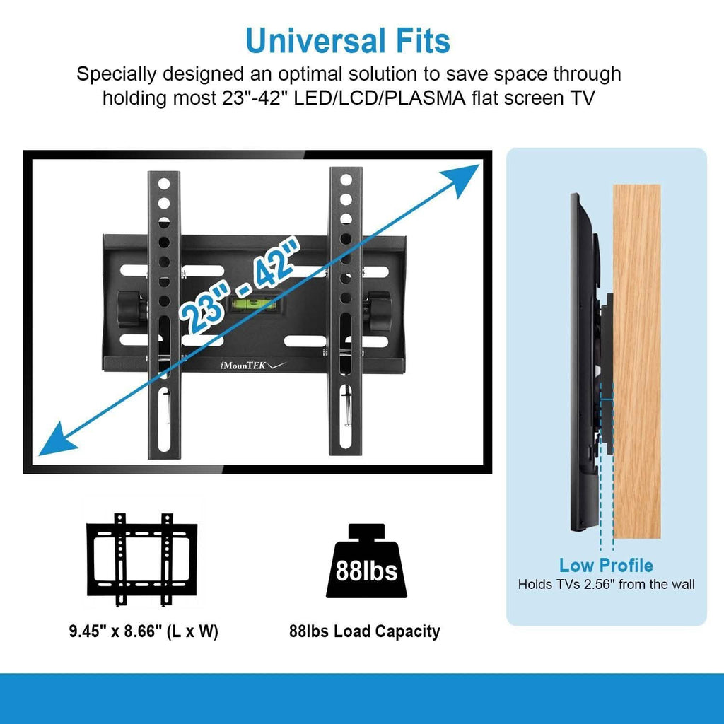 TV Wall Mount Bracket Tilt for 23"-42" LED/LCD/PLASMA Flat TV by DailySale