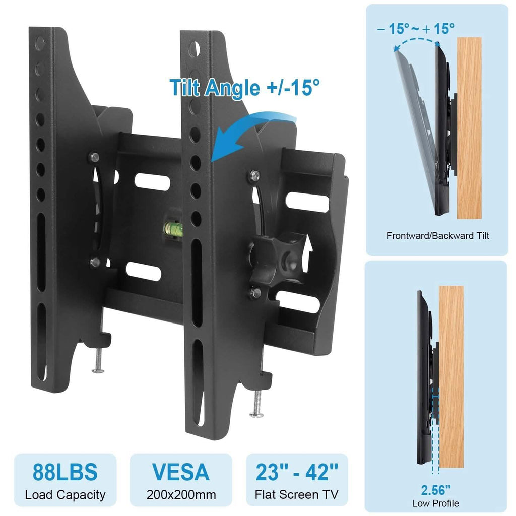 TV Wall Mount Bracket Tilt for 23"-42" LED/LCD/PLASMA Flat TV by DailySale