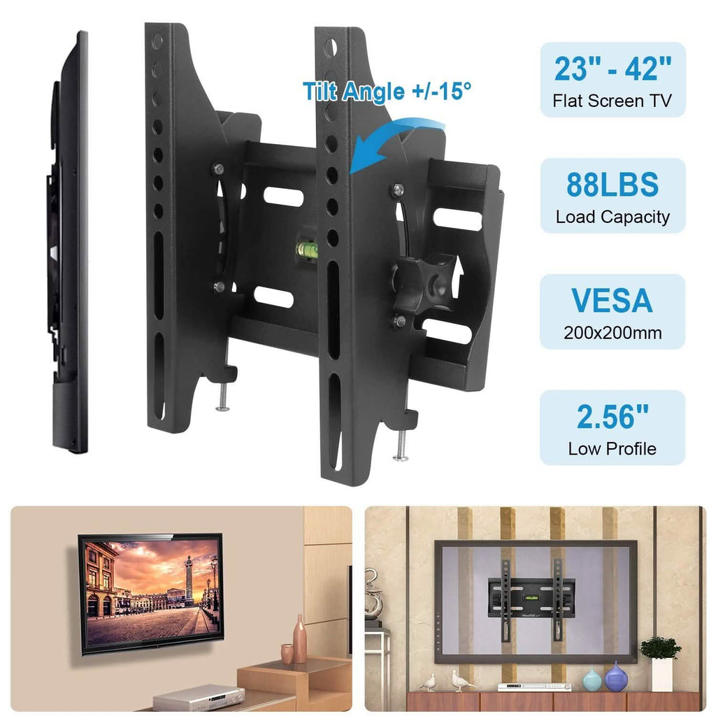 TV Wall Mount Bracket Tilt for 23"-42" LED/LCD/PLASMA Flat TV by DailySale