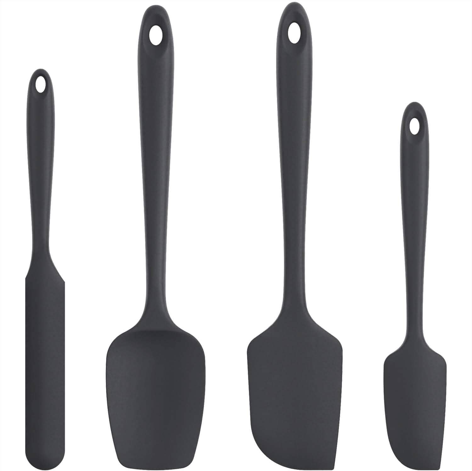 U-Taste Silicone Spatula Set with 480 Degrees Fahrenheit Heat Resistant by DailySale