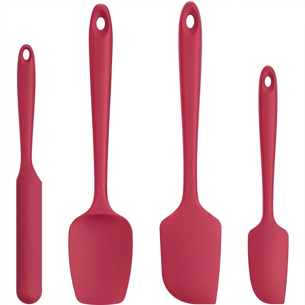 U-Taste Silicone Spatula Set with 480 Degrees Fahrenheit Heat Resistant by DailySale