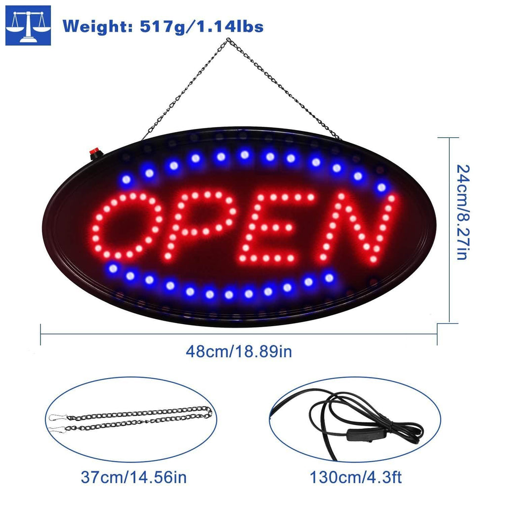 Ultra Bright LED Neon Open Sign by DailySale