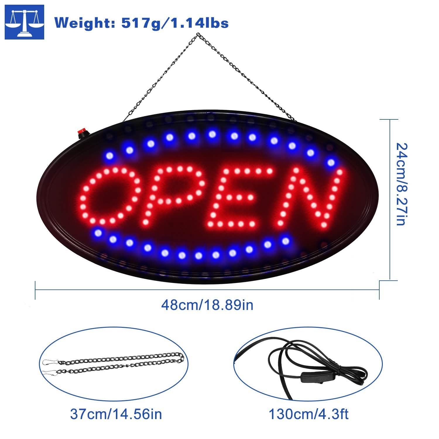 Ultra Bright LED Neon Open Sign by DailySale