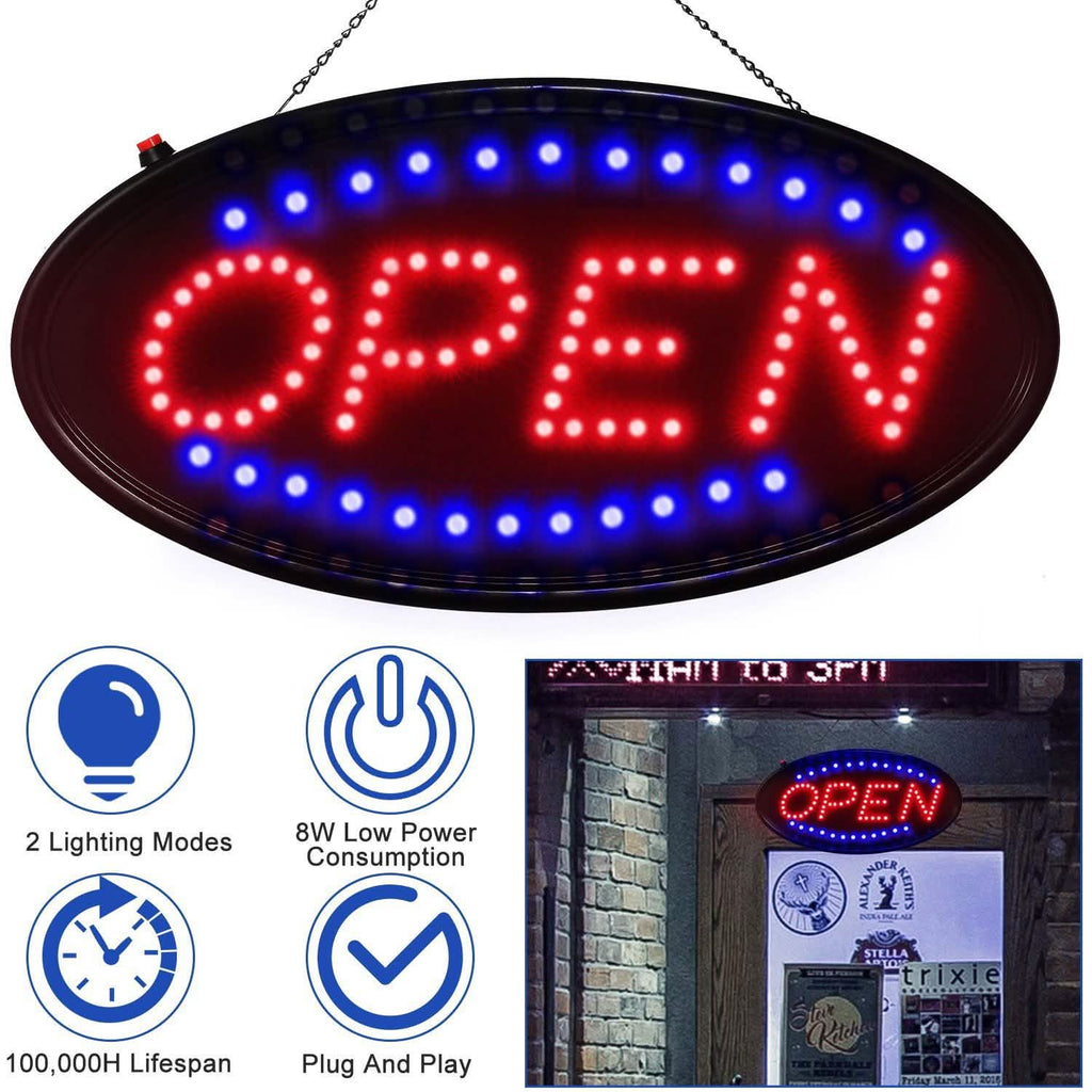 Ultra Bright LED Neon Open Sign by DailySale