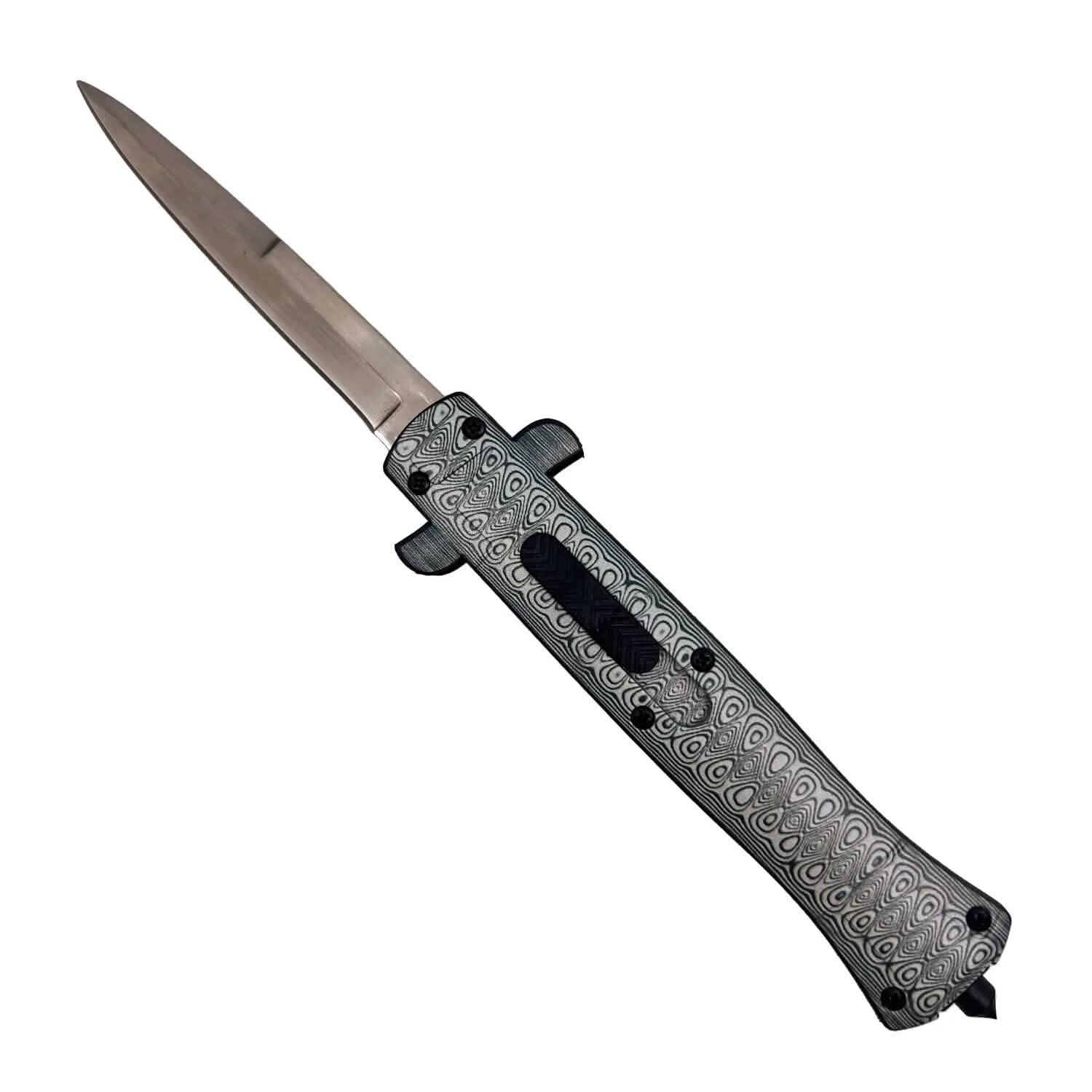 2-Pack: Ultralite ABS Automatic OTF Stiletto Knife by DailySale