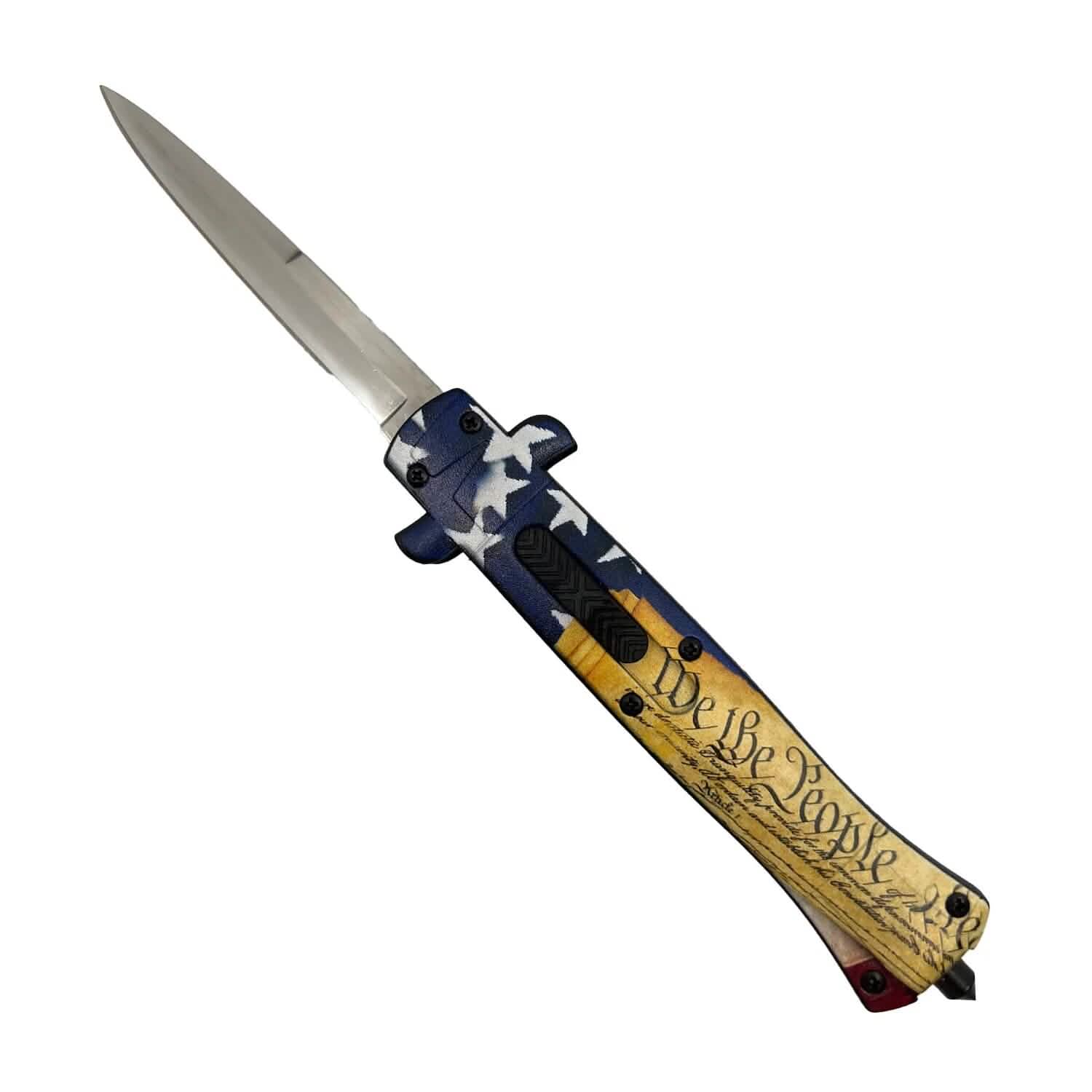2-Pack: Ultralite ABS Automatic OTF Stiletto Knife by DailySale
