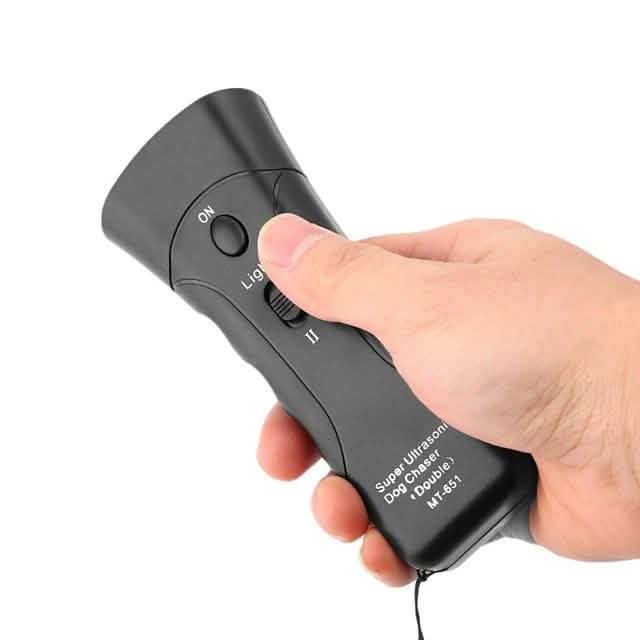 Ultrasonic Aggressive Animal Attacks Repeller Flashlight by DailySale
