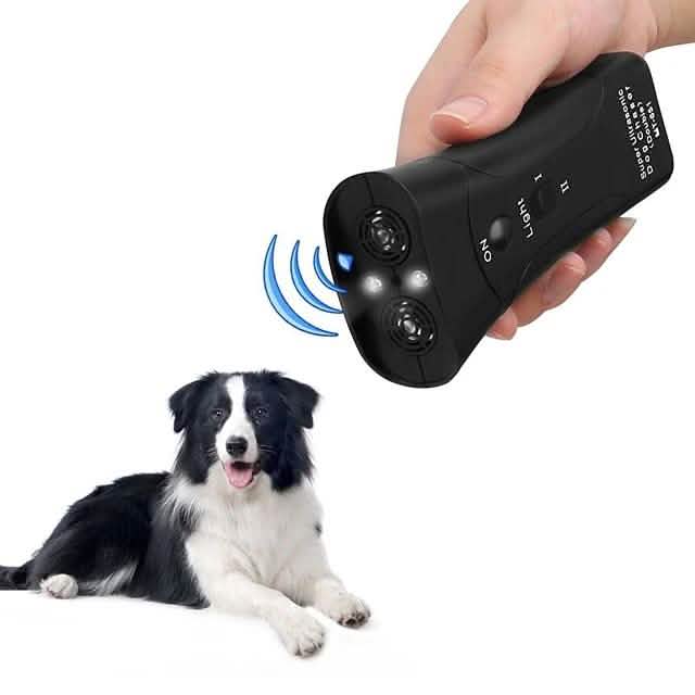 Ultrasonic Aggressive Animal Attacks Repeller Flashlight by DailySale