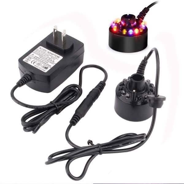 Ultrasonic Humidifier Mist Maker Fogger with 12 LED by DailySale