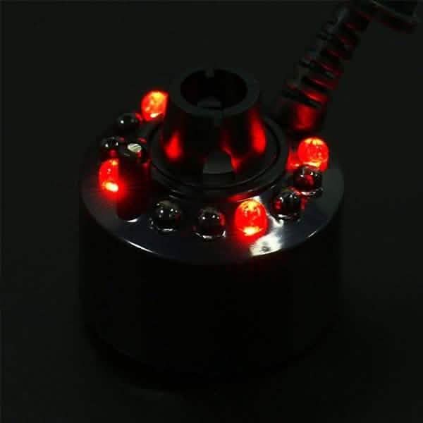 Ultrasonic Humidifier Mist Maker Fogger with 12 LED by DailySale
