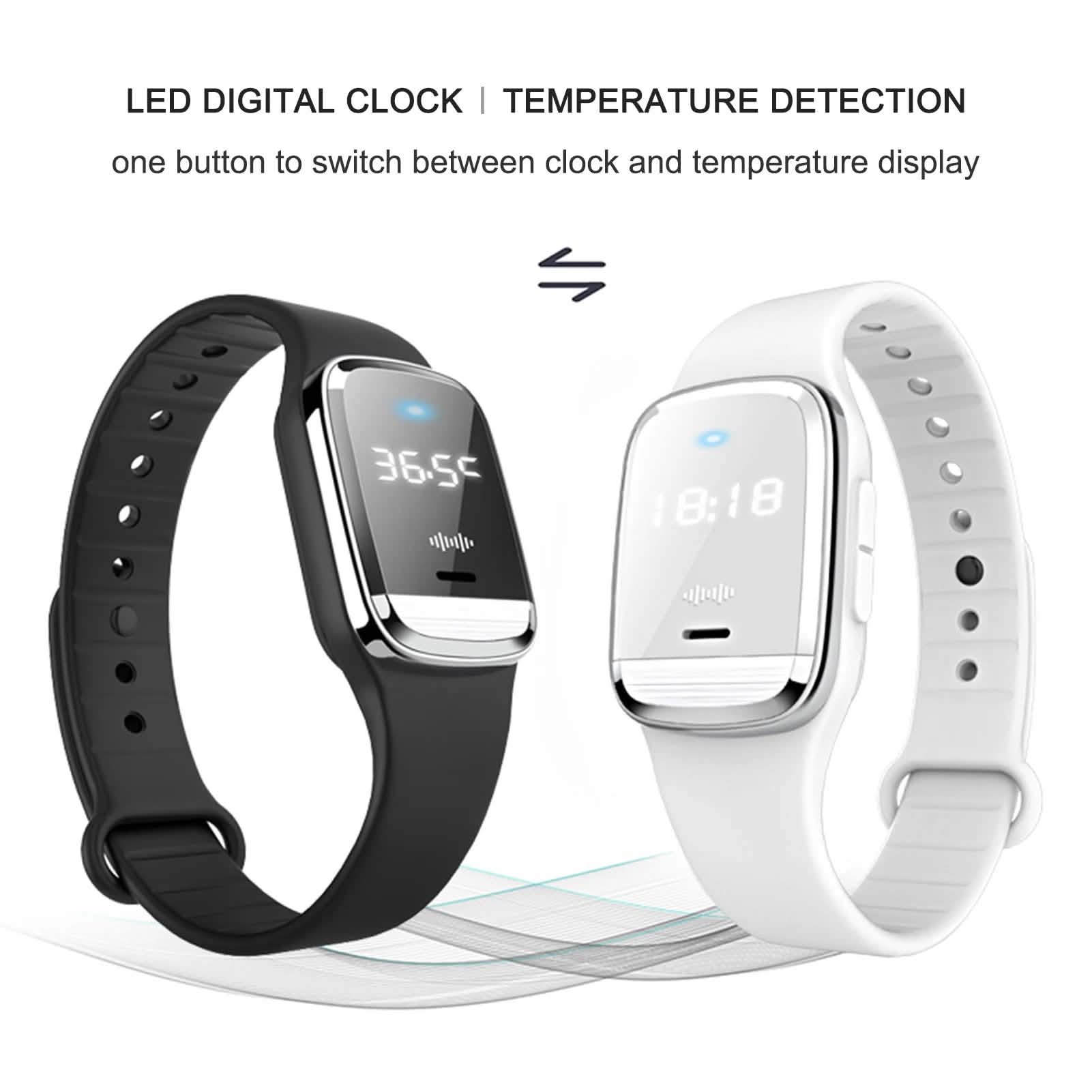 Ultrasonic Mosquito Repellent Watch by DailySale