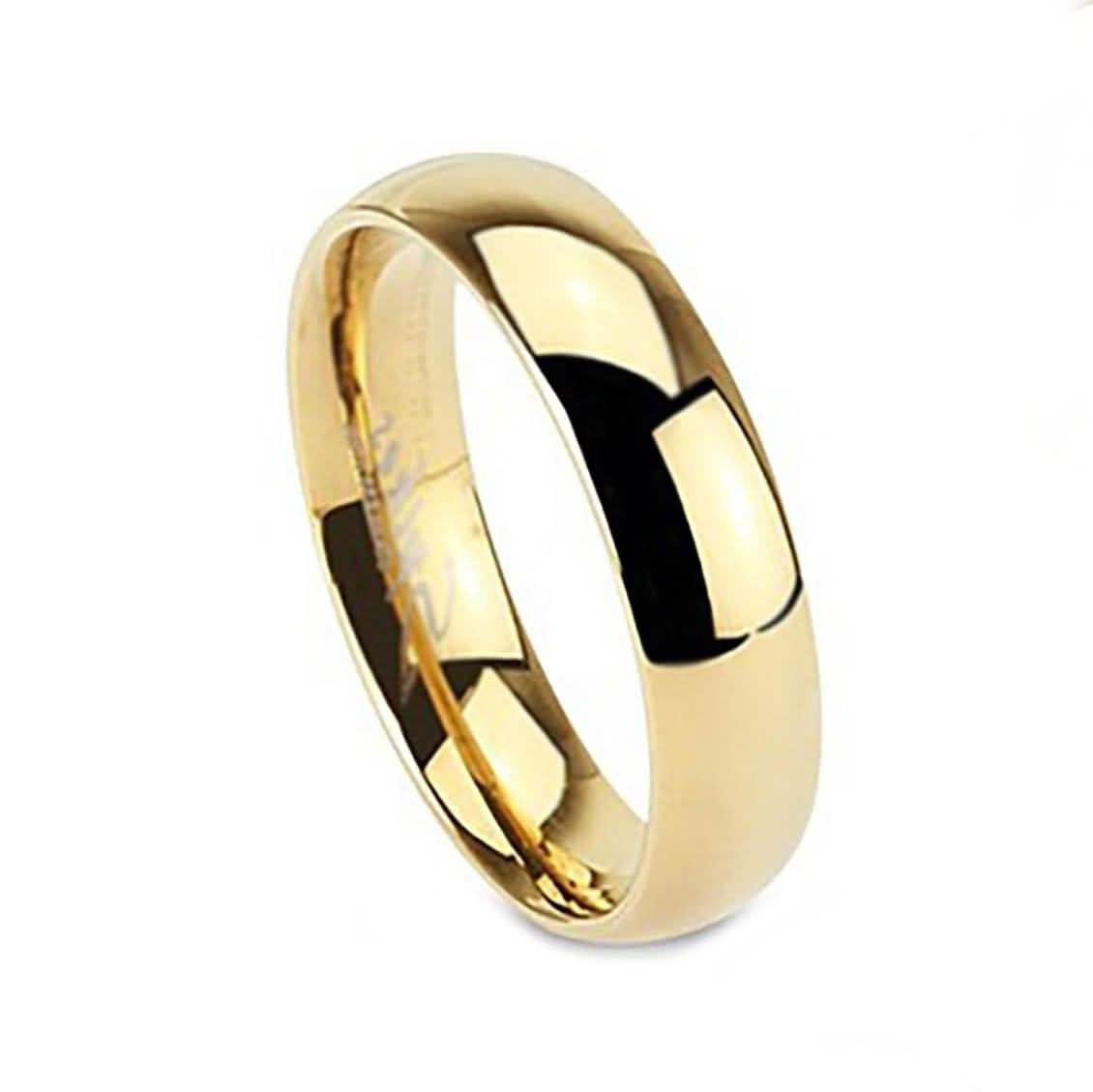 Unisex 316L Stainless Steel Ring - Assorted Colors and Sizes by DailySale