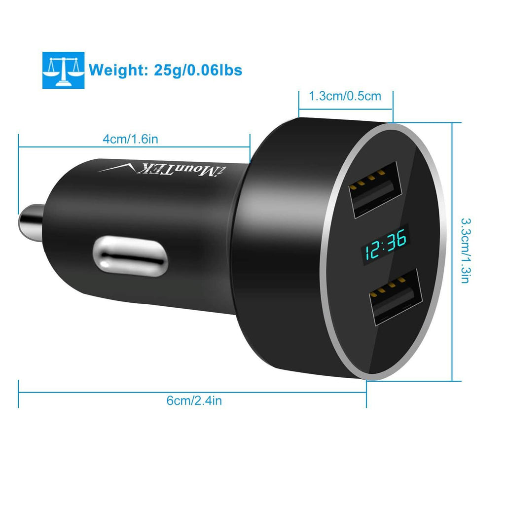 Universal 15W/3.1A Dual USB Car Charger by DailySale