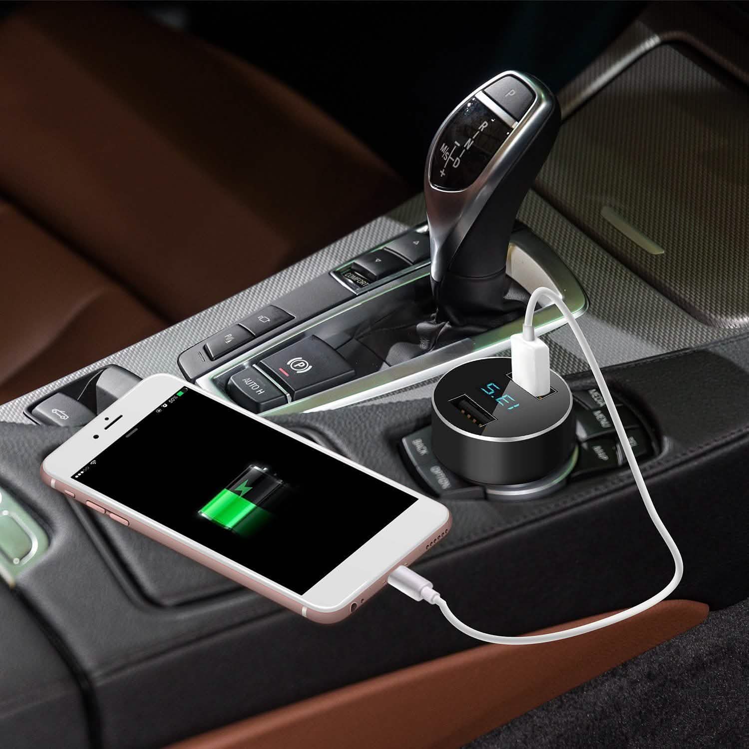 Universal 15W/3.1A Dual USB Car Charger by DailySale