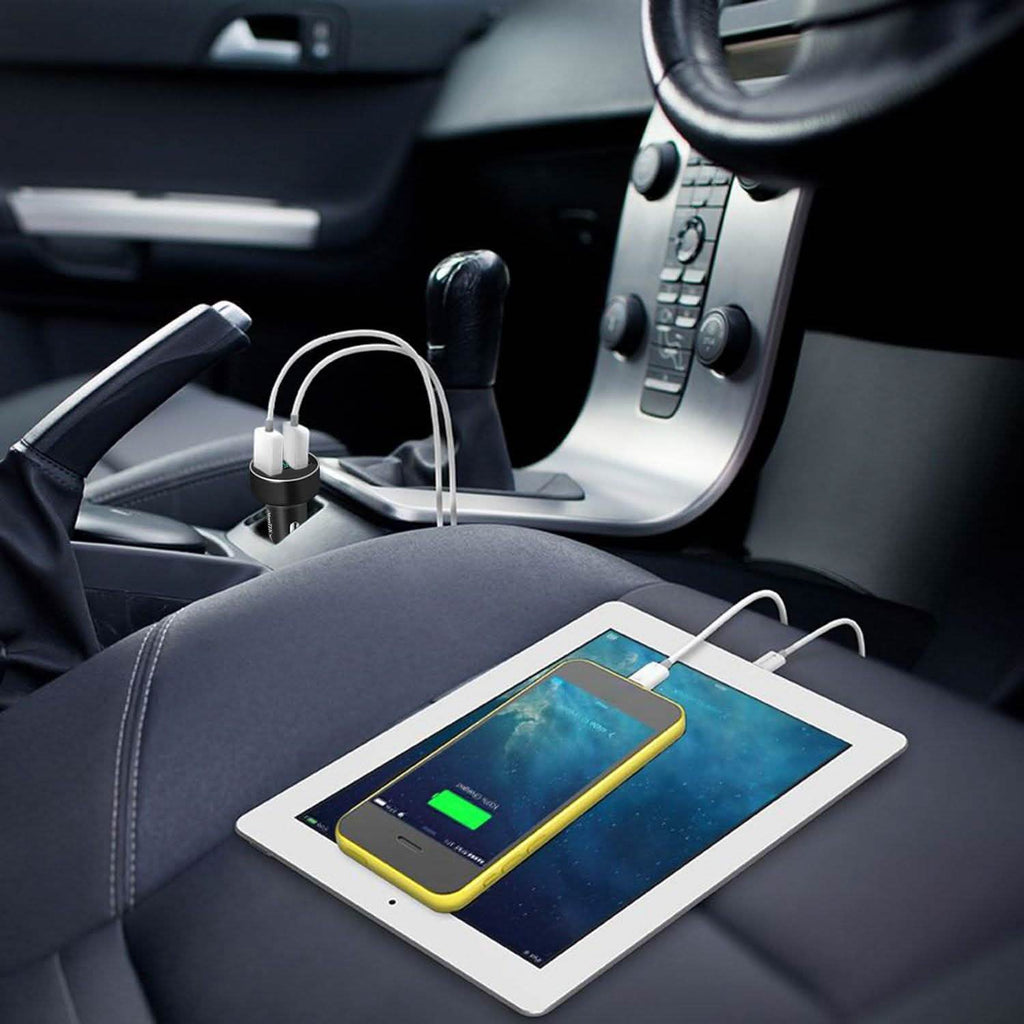 Universal 15W/3.1A Dual USB Car Charger by DailySale