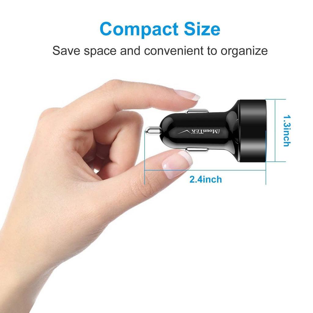 Universal 15W/3.1A Dual USB Car Charger by DailySale