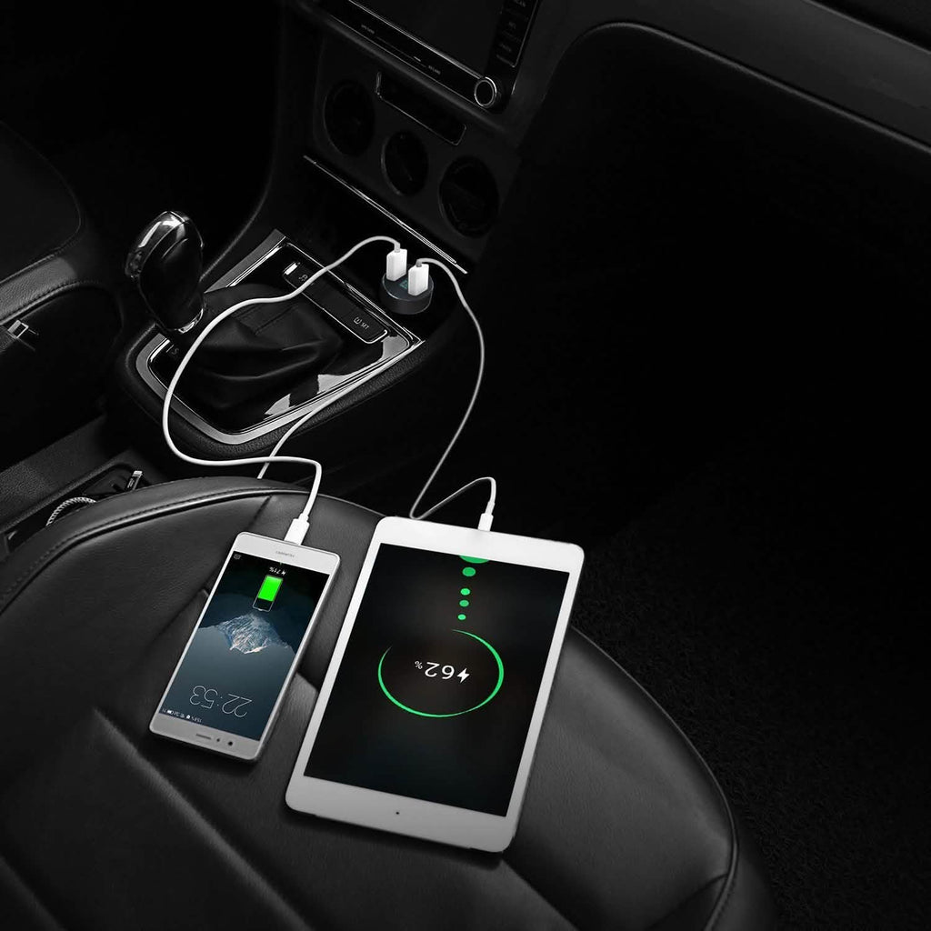 Universal 15W/3.1A Dual USB Car Charger by DailySale