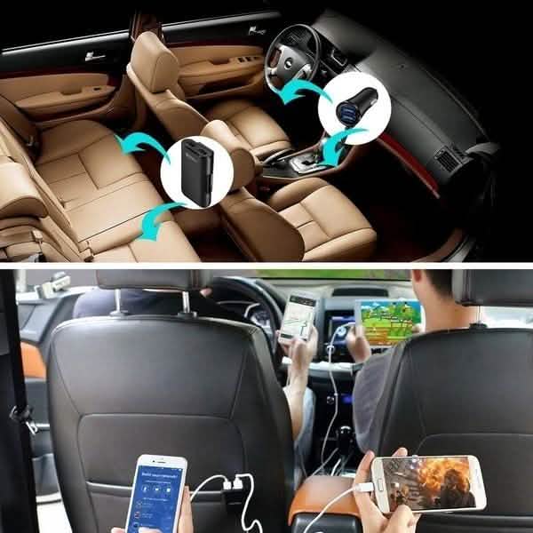 Universal 4 Ports USB Car Charger by DailySale